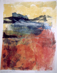 Landscape with hills